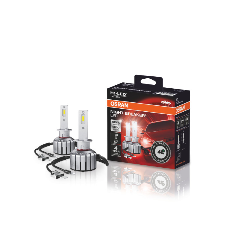 Für Porsche 993 H1 NIGHT BREAKER LED +230% StVZO-Konforme LED-Nachrüstlampe E13