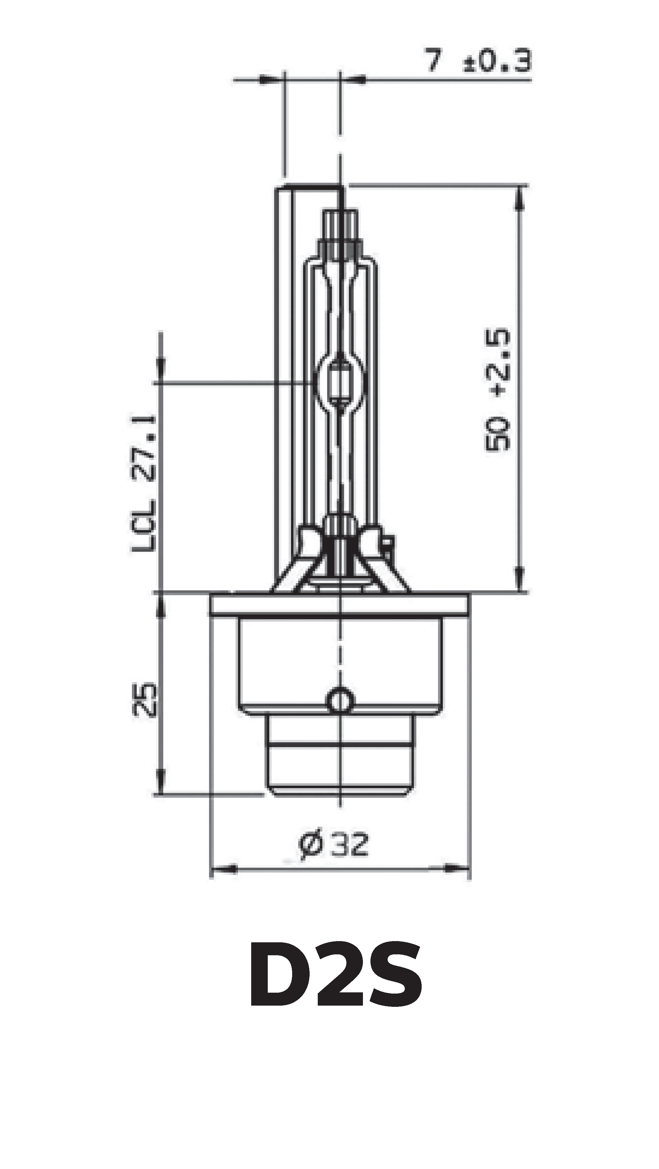D2S X-tremeVision GEN2 85V 35W