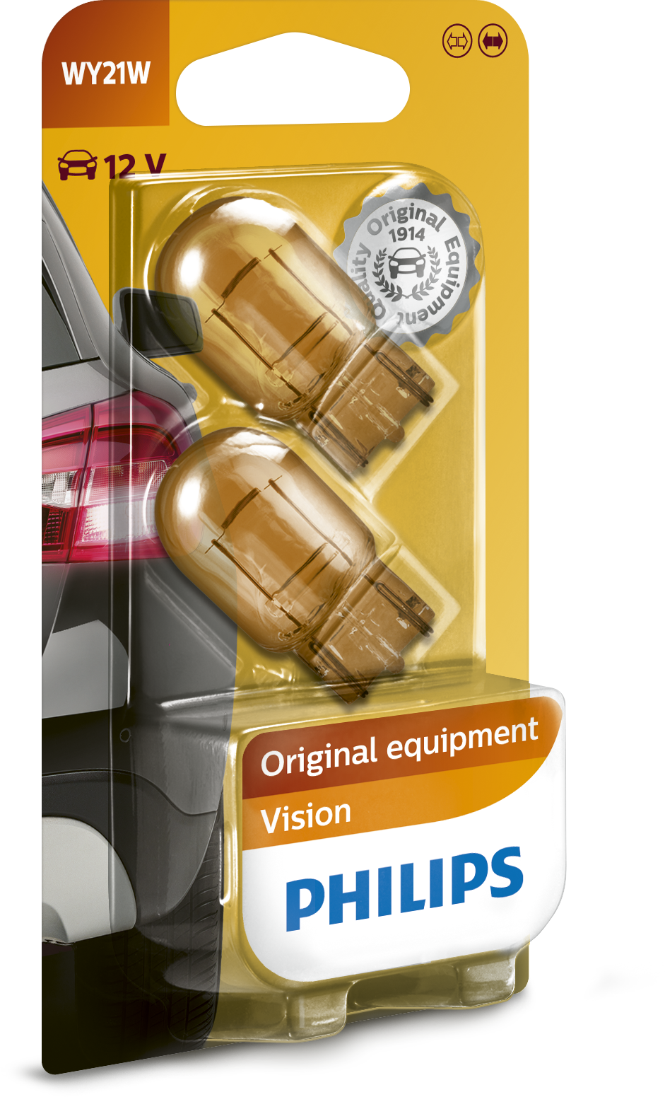 Philips WY21W Vision Signal und Innenbeleuchtung 12071B2