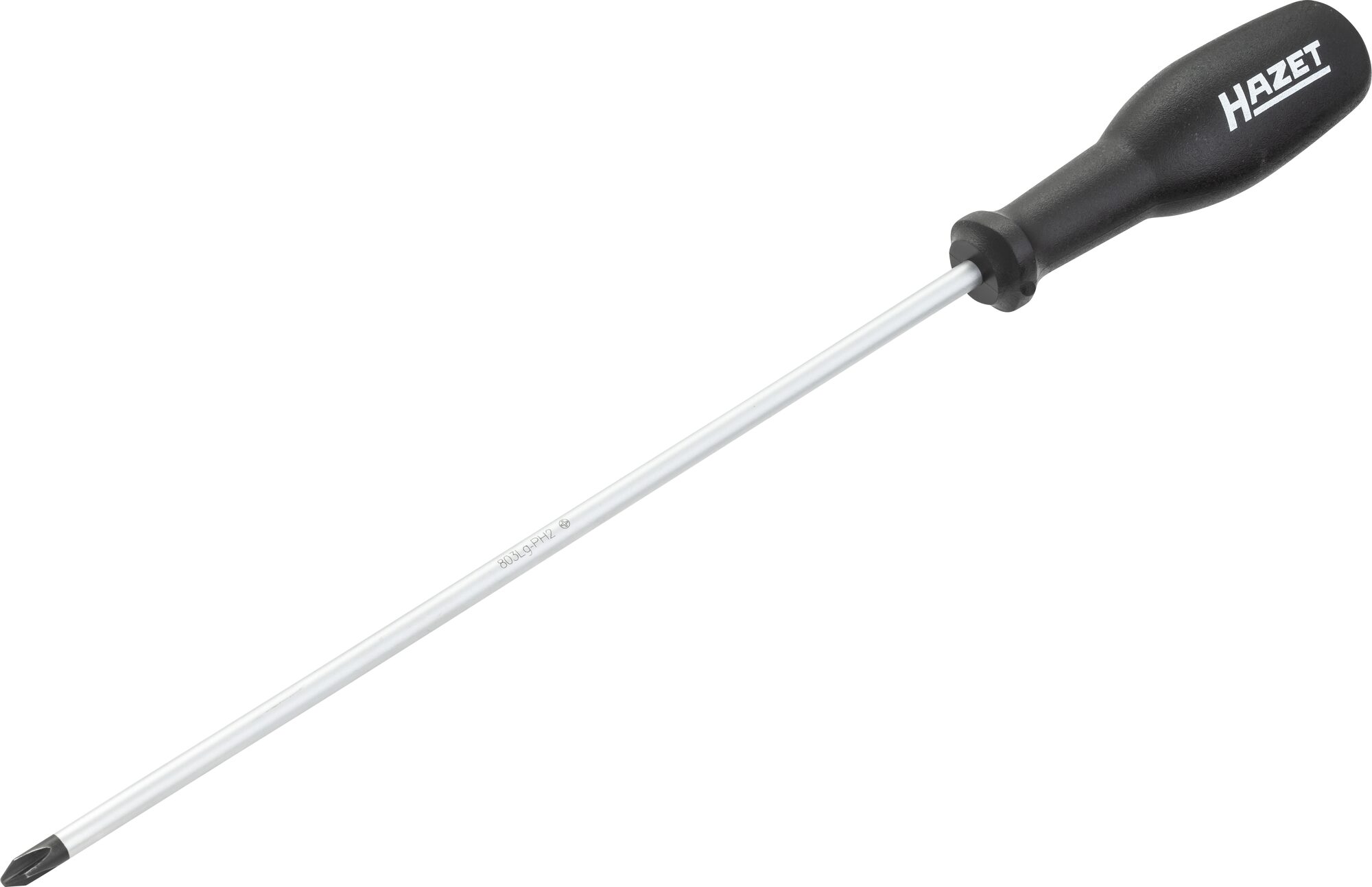 HAZET Schraubendreher 803LG-PH2 ∙ Kreuzschlitz Profil PH ∙ SW PH2