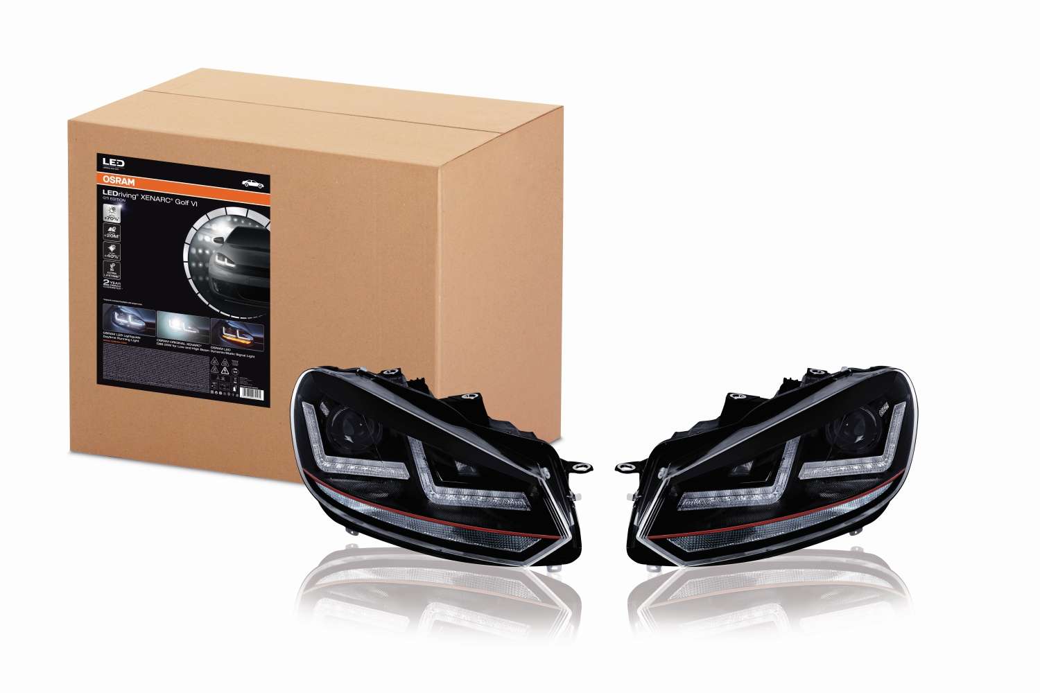 Scheinwerfer LEDriving Xenarc GTI für Golf VI LED-Tagfahrlic