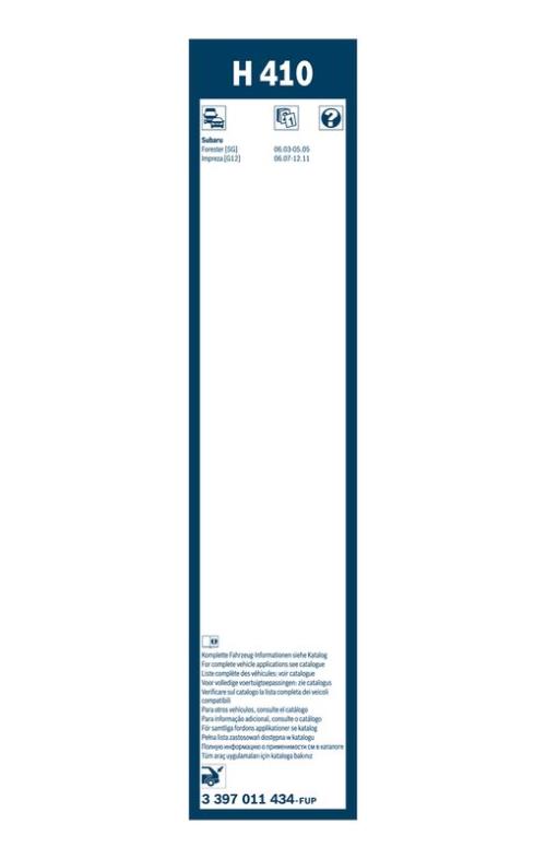 BOSCH 3 397 011 434 Wischblatt