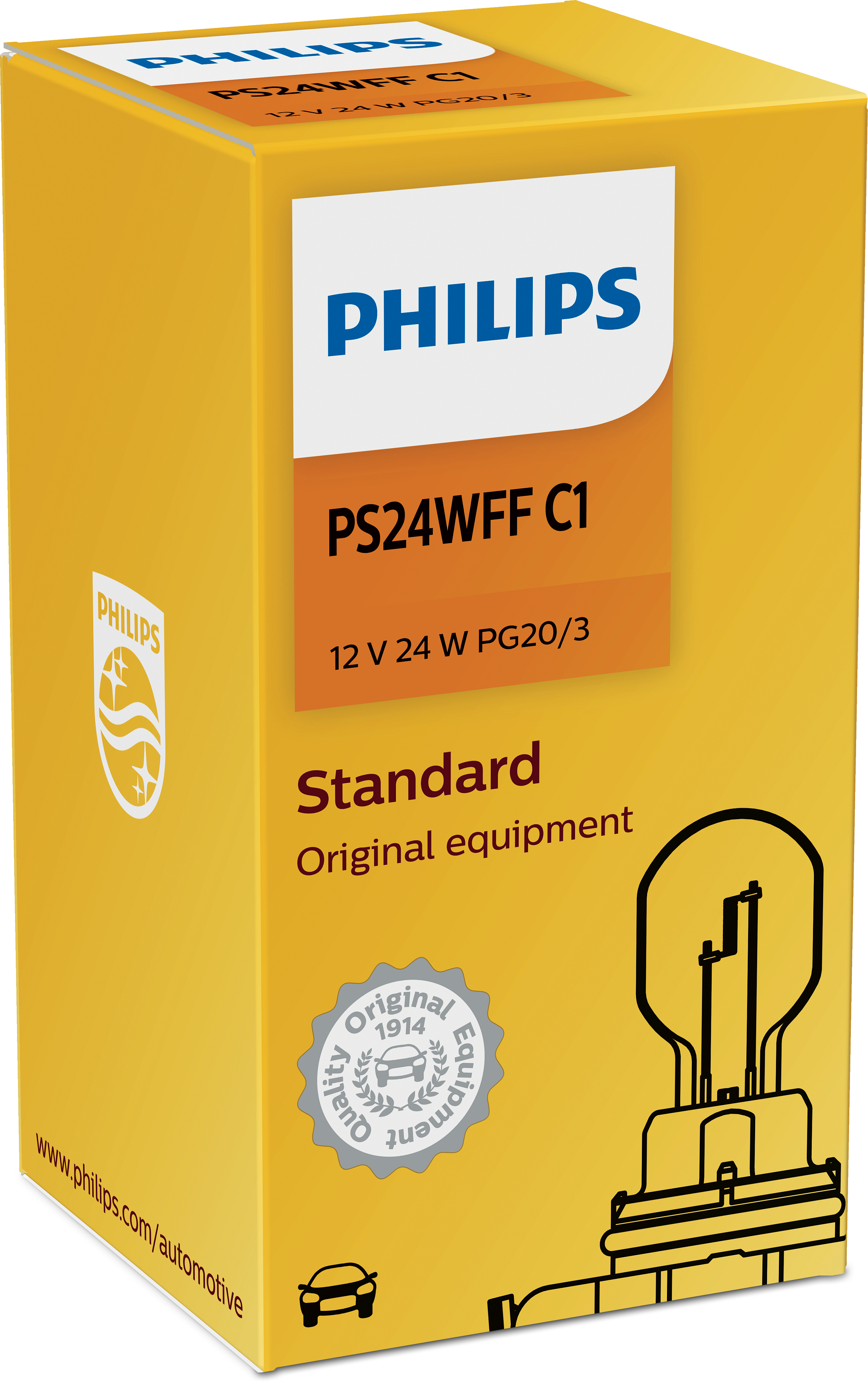 Philips PS24W Vision Signal und Innenbeleuchtung 12086FFC1