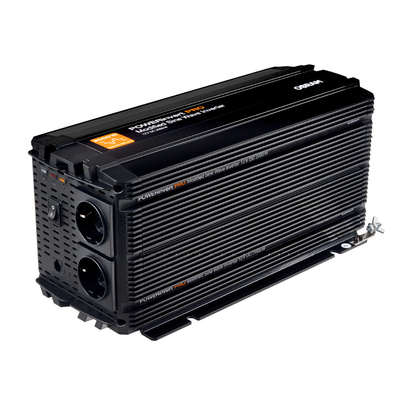 POWERinvert PRO Modified Sine Wave Inverter 12V DC 2000W 1st