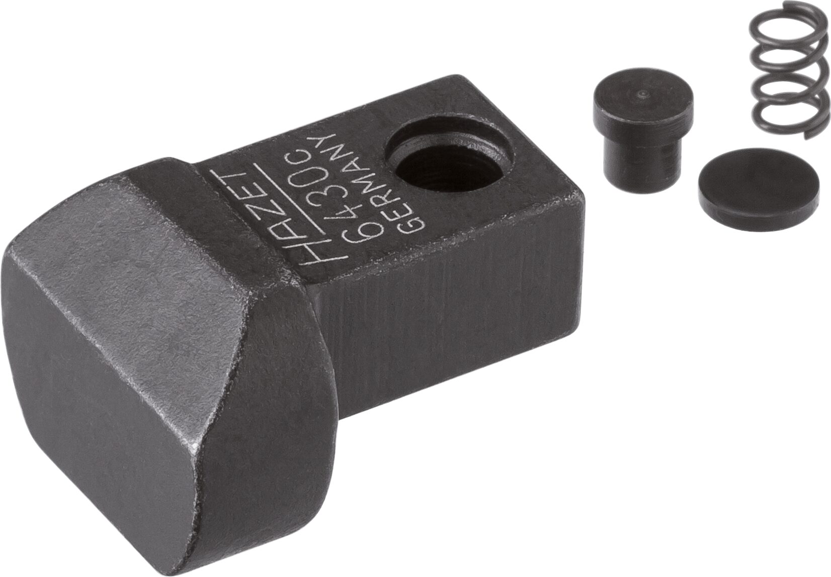HAZET Einsteck-Anschweißteil 6430C ∙ 9 x 12 mm Einsteck-Vierkant ∙ Länge: 25 mm