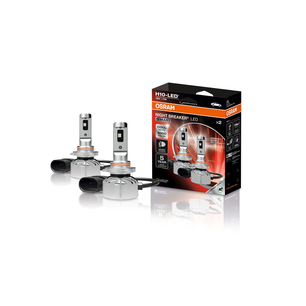 H10 NIGHT BREAKER LED SMART StVZO-Konforme LED 2St. OSRAM