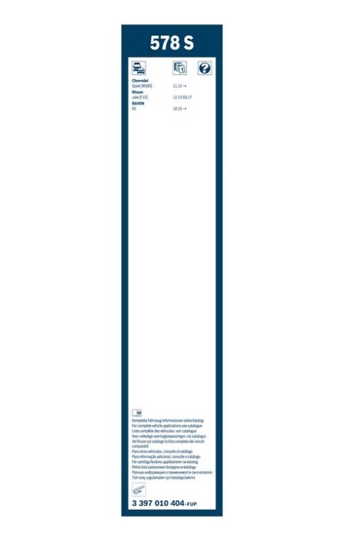 BOSCH 3 397 010 404 Wischblatt