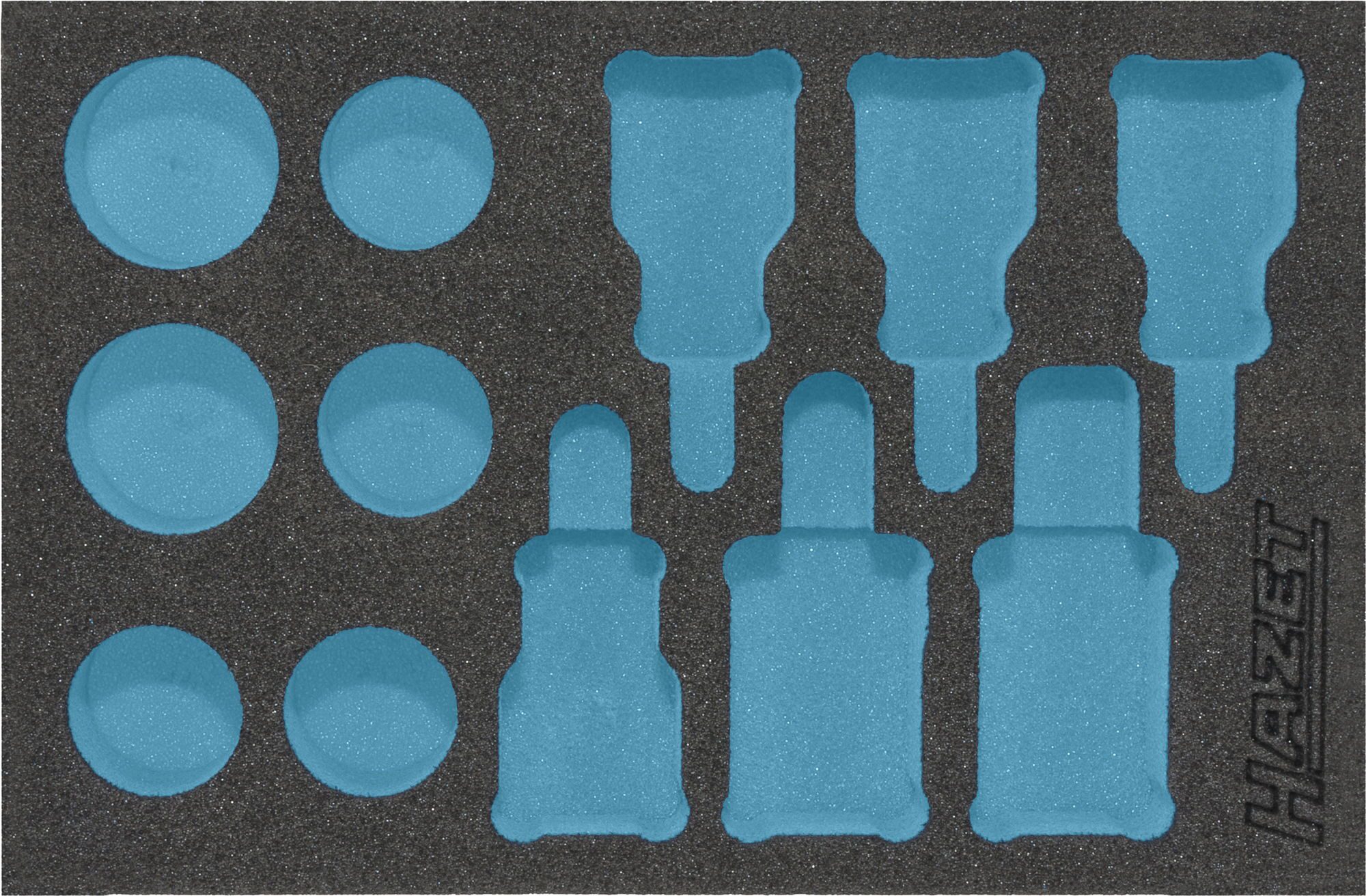 HAZET 2-Komponenten Weichschaumeinlage 163-245L ∙ L x B: 172 x 114 mm