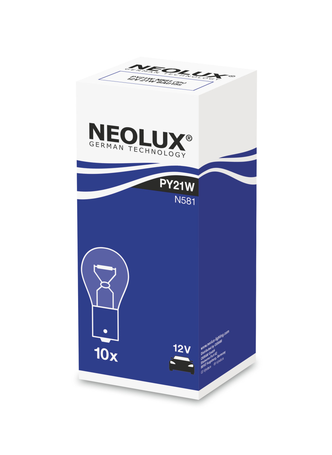 PY21W 12V 21W BAU15s (gelb) 1 St. NEOLUX