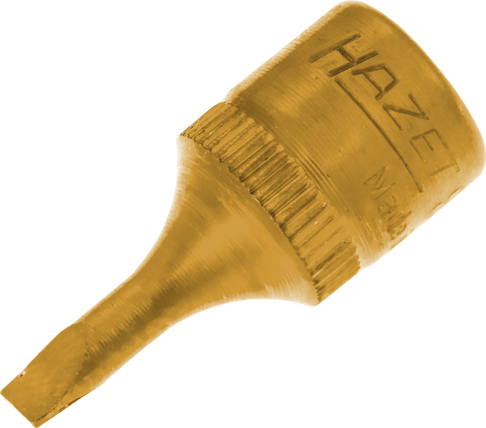 HAZET Schraubendreher-Steckschlüsseleinsatz 8503-0.6X3.5 ∙ 1/4 Zoll (6,3 mm) Vierkant∙ Schlitz Profil ∙ SW 0,6 x 3,5 mm