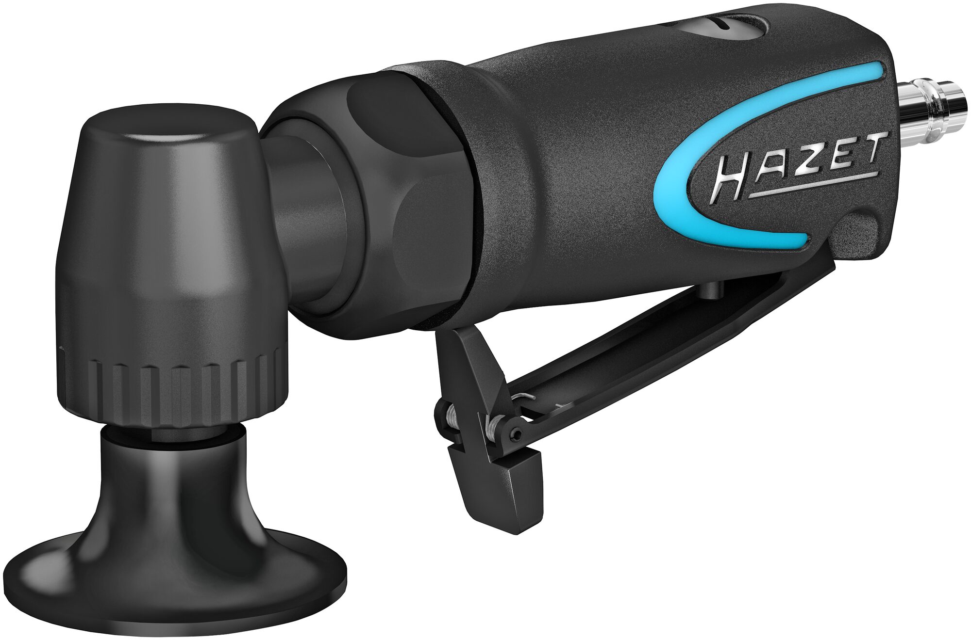 HAZET Mini Tellerschleifer ∙ abgewinkelt 9033M-11 ∙ Länge: 126 mm