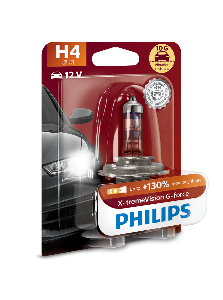 Philips H4 X-tremeVision G-force