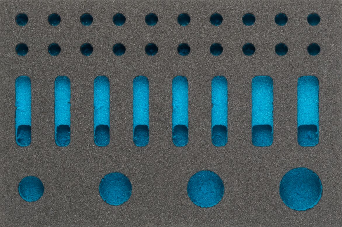HAZET 2-Komponenten Weichschaumeinlage 163-346L ∙ L x B: 172 x 114 mm