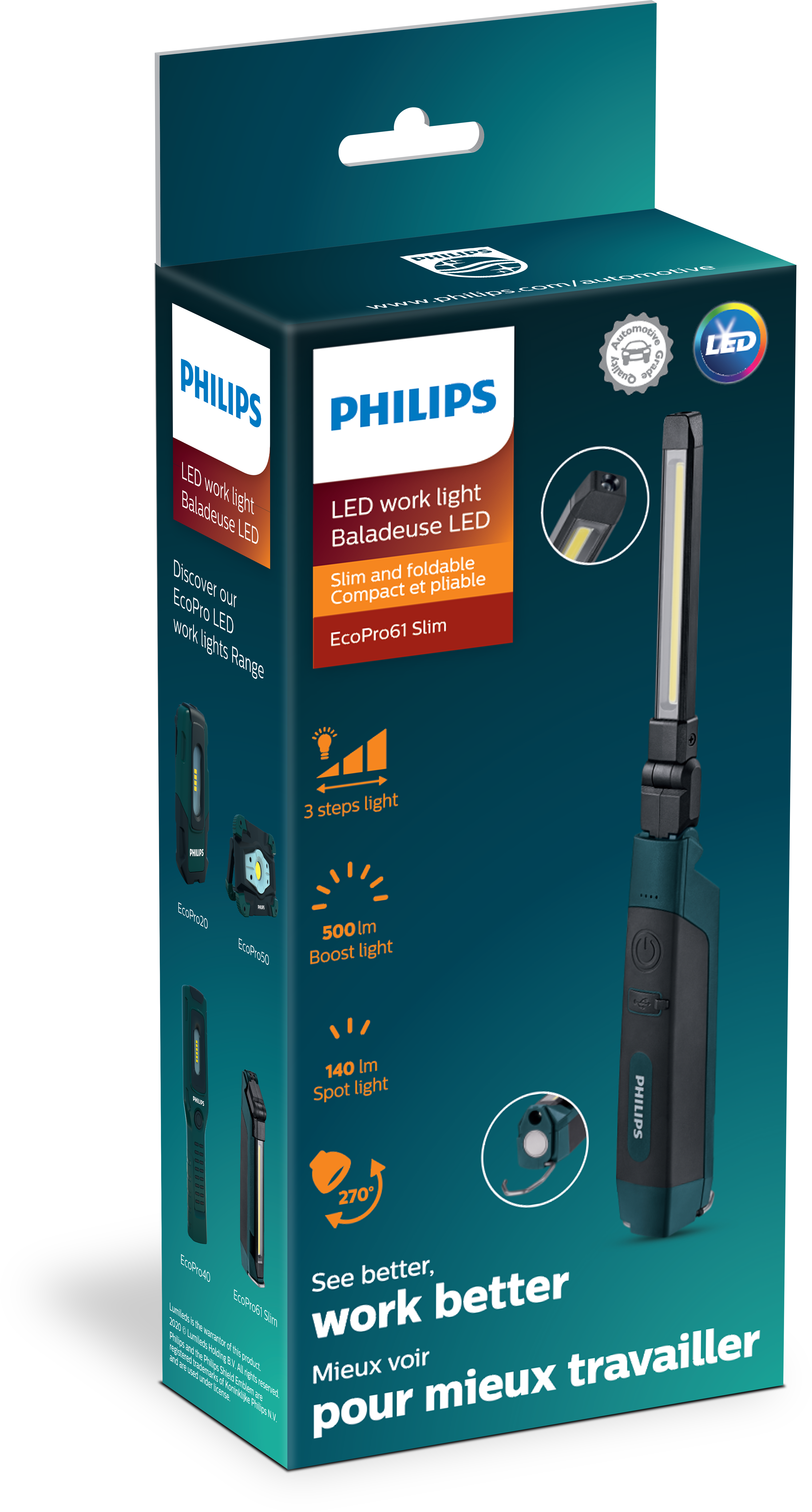 EcoPro61 Slim LED-Handleuchte RC620X1