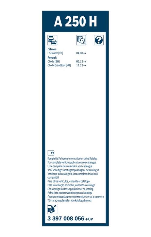 BOSCH 3 397 008 056 Wischblatt