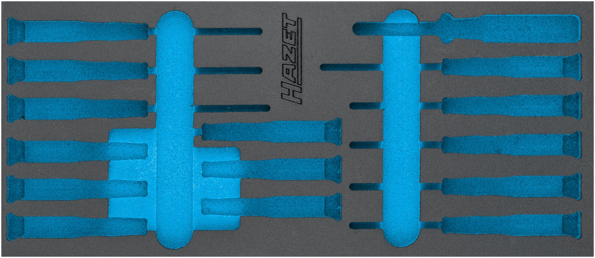 HAZET 2-Komponenten Weichschaumeinlage 163-517L ∙ L x B: 392 x 172 mm