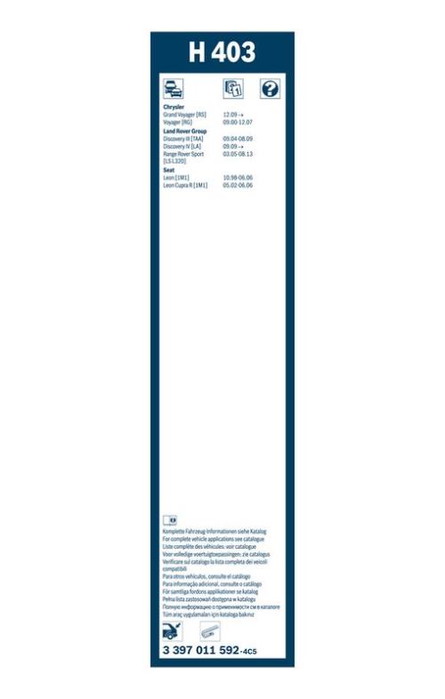 BOSCH 3 397 011 592 Wischblatt