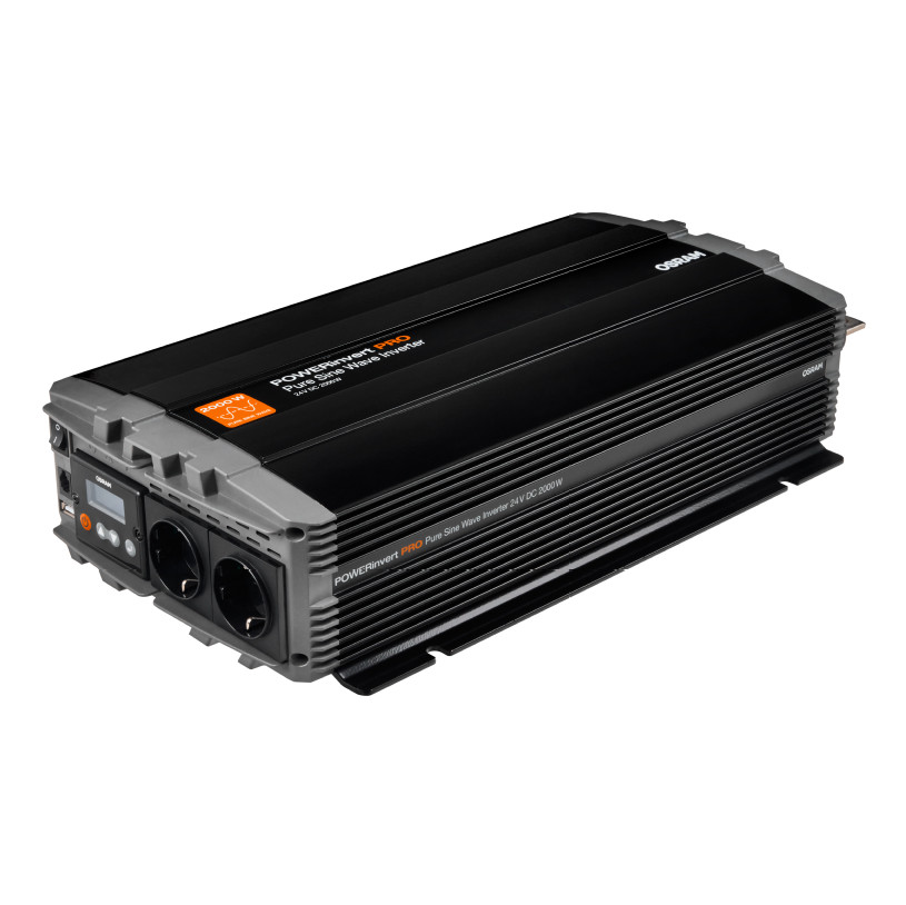 POWERinvert PRO Pure Sine Wave Inverter 24V DC 2000W 1st. OS