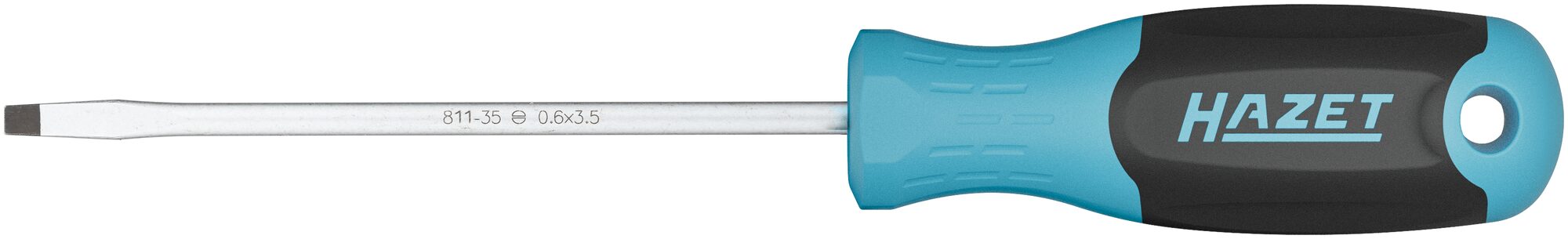 HAZET Schraubendreher 811-35 ∙ Schlitz Profil ∙ SW 0,6 x 3,5 mm