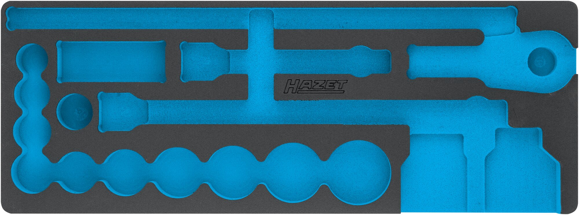 HAZET 2-Komponenten Weichschaumeinlage 163-399L ∙ L x B: 570 x 220 mm