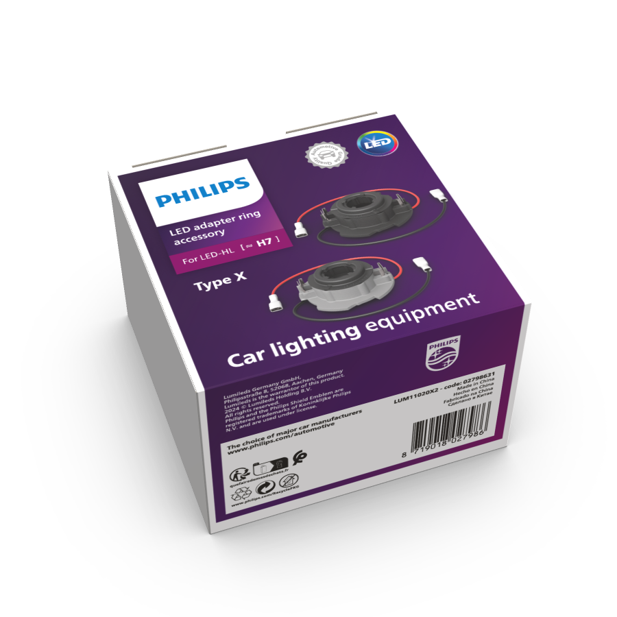 Typ "X" LED Retrofit Adapter rings