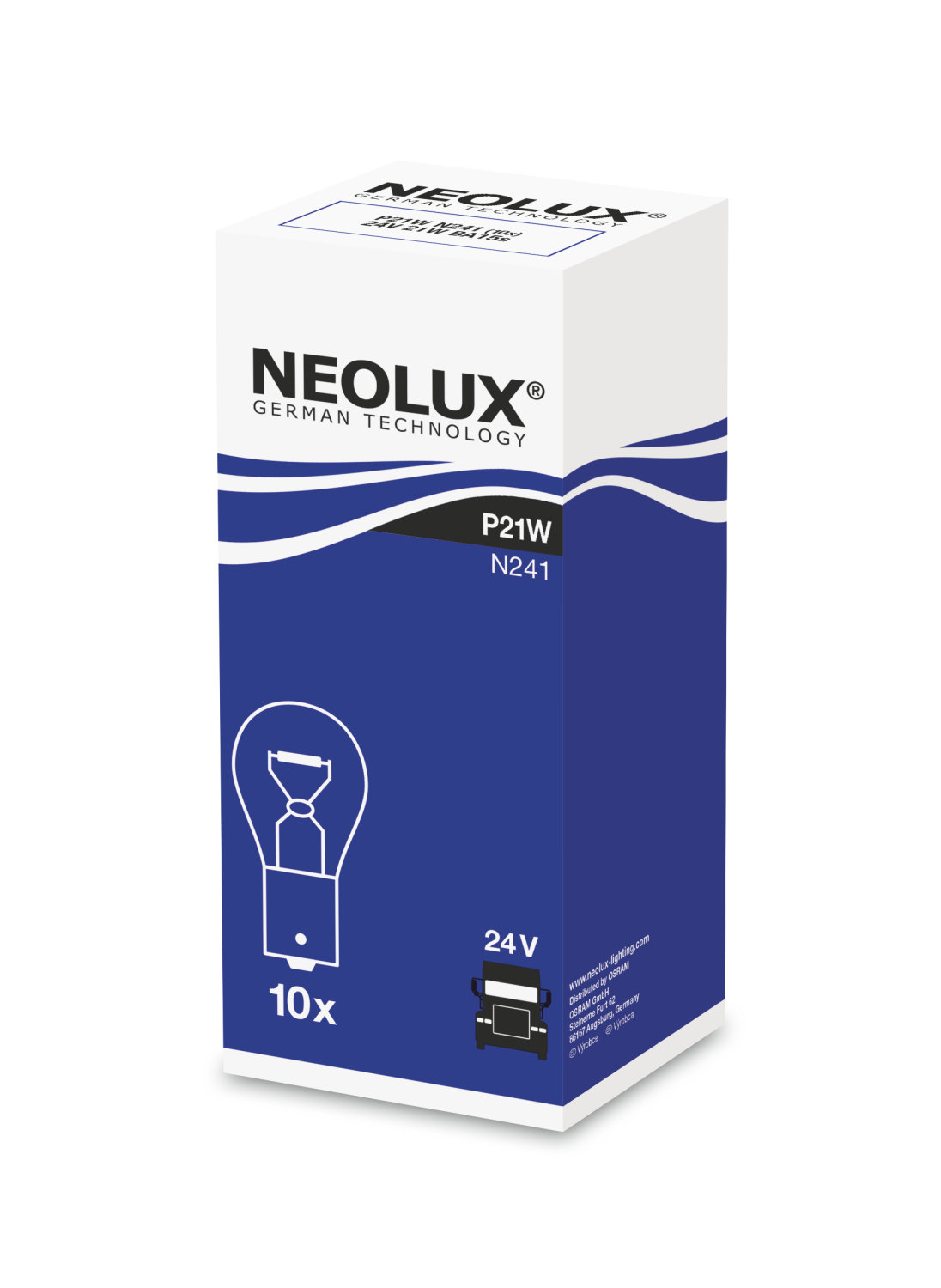 P21W 24V 21W BA15s 1 St. NEOLUX