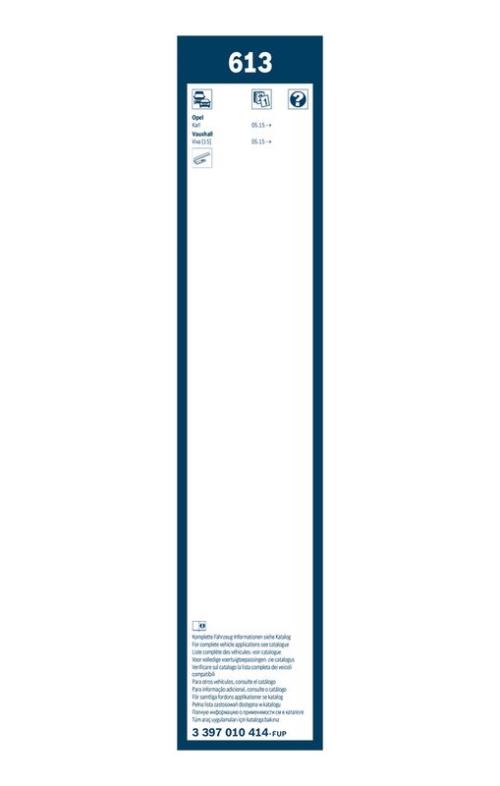 BOSCH 3 397 010 414 Wischblatt