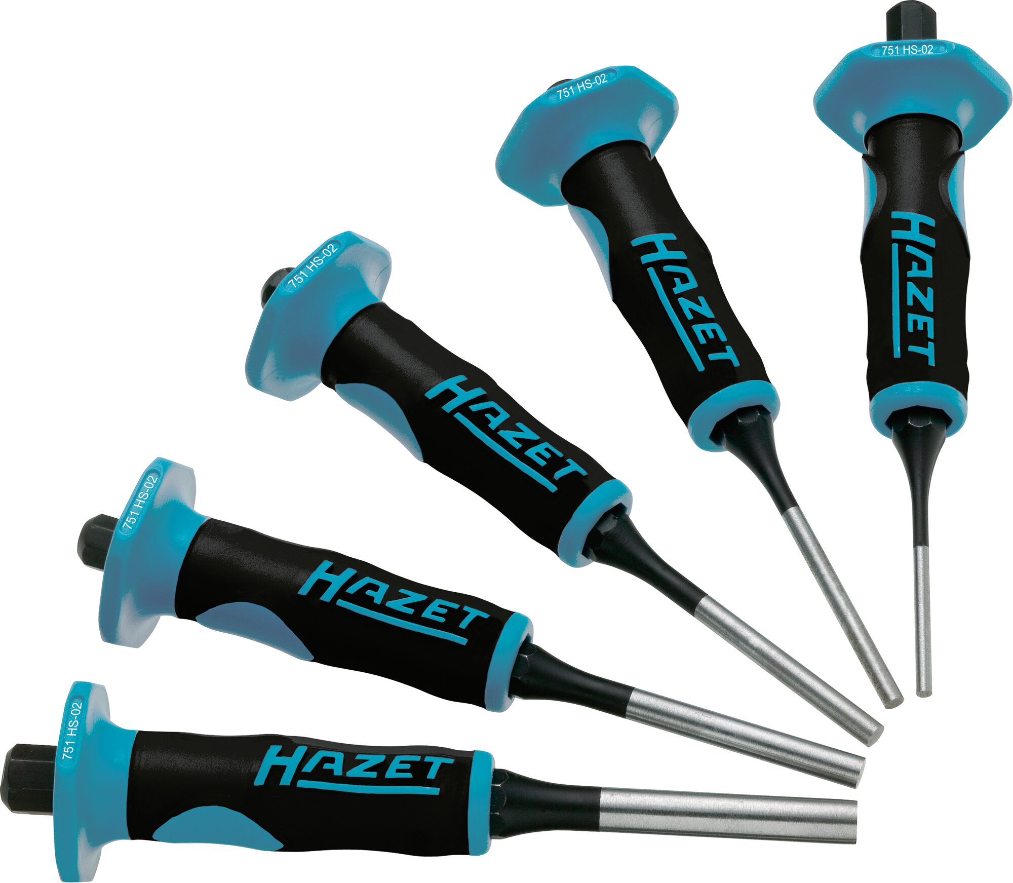 HAZET Splinttreiber Satz 751HS/5 ∙ 5-teilig