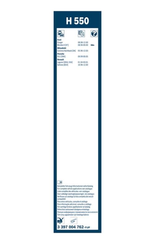 BOSCH 3 397 004 762 Wischblatt