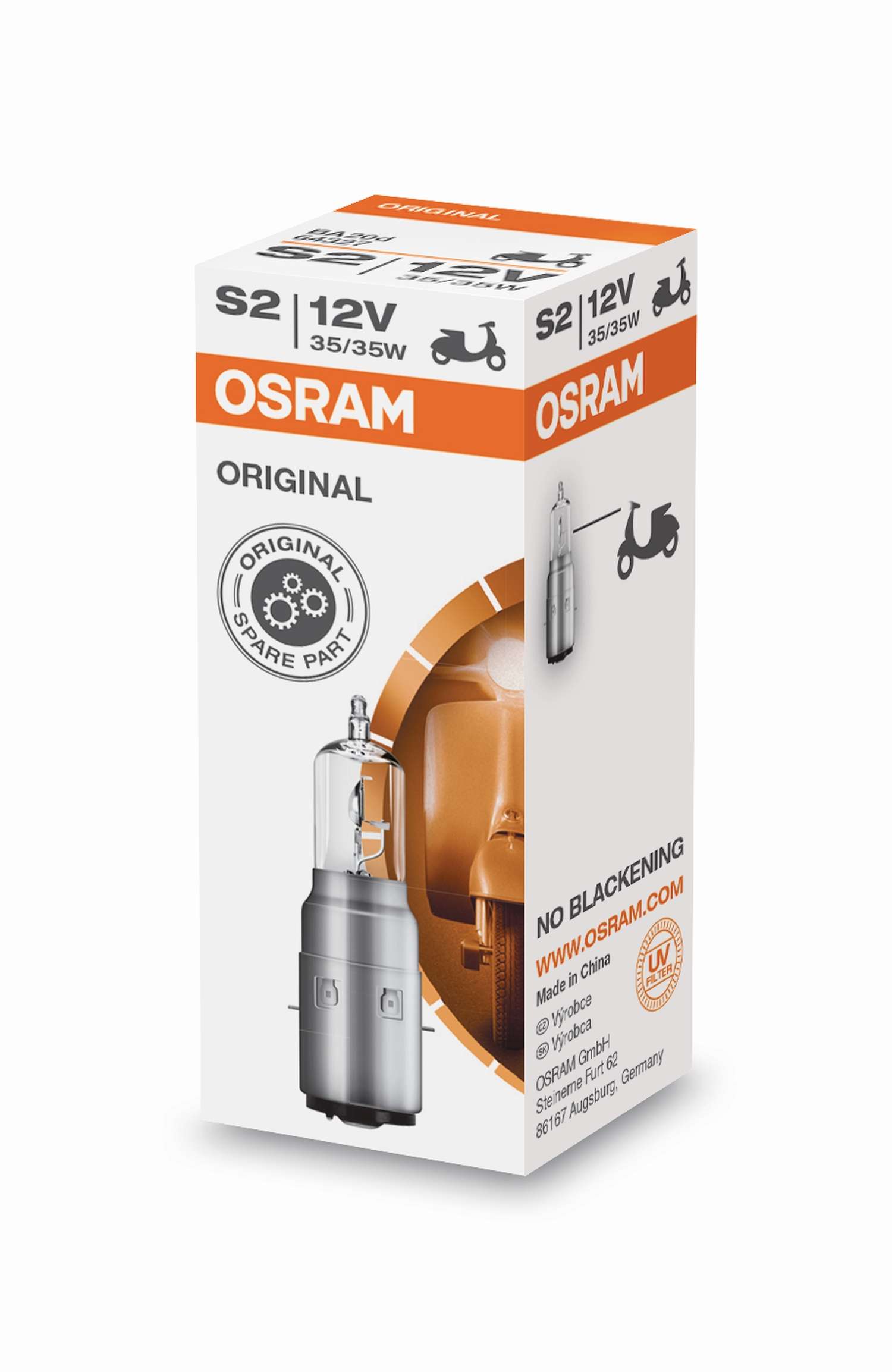 S2 12V Faltschachtel Original OSRAM