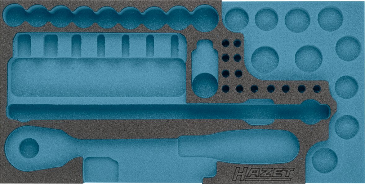 HAZET 2-Komponenten Weichschaumeinlage 163-359L ∙ L x B: 342 x 172 mm
