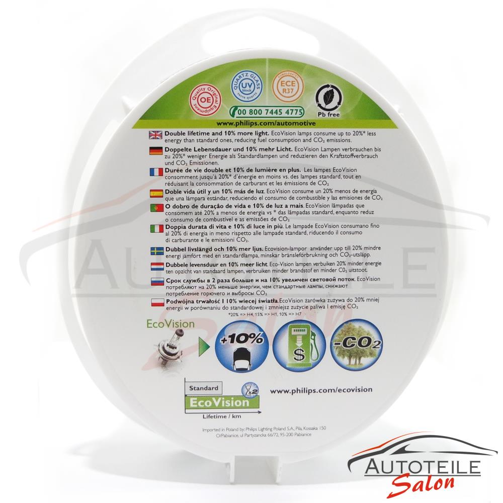 Philips EcoVision H4 12342ECOS2
