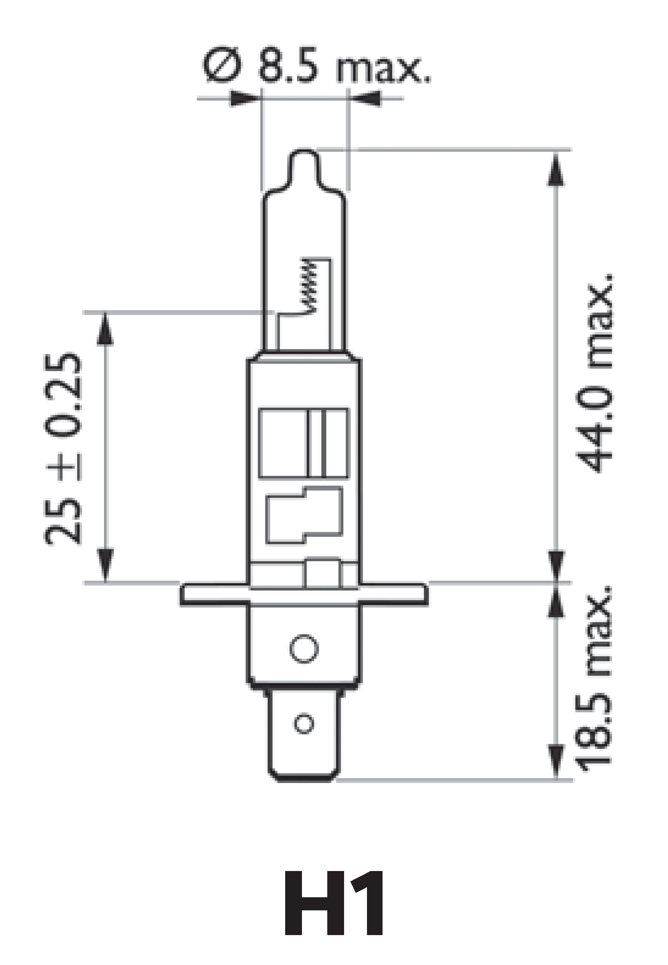 H1 VisionPlus 12V 55W 12258VPS2
