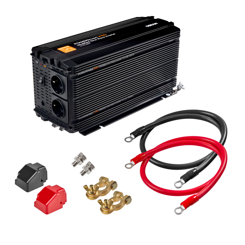 POWERinvert PRO Modified Sine Wave Inverter 12V DC 2000W 1st