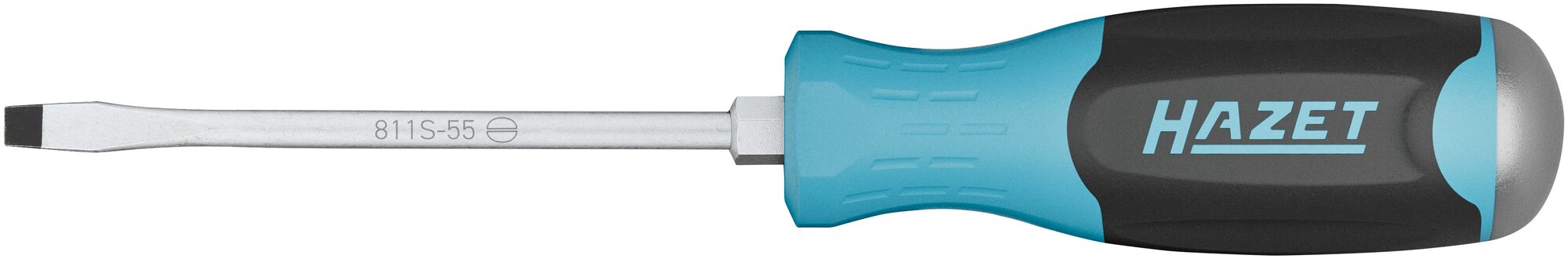 HAZET Schraubendreher 811S-55 ∙ Schlitz Profil ∙ SW 1 x 5,5 mm