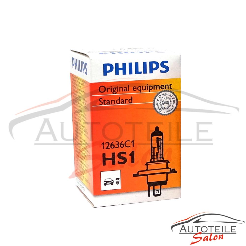 Philips HS1  mehr Licht Premium Halogenlampe 12636C1, 1 Stk.