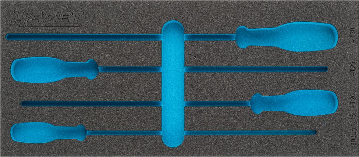 HAZET 2-Komponenten Weichschaumeinlage 163-380L ∙ L x B: 392 x 172 mm